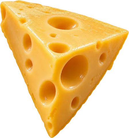 Fatia de queijo
